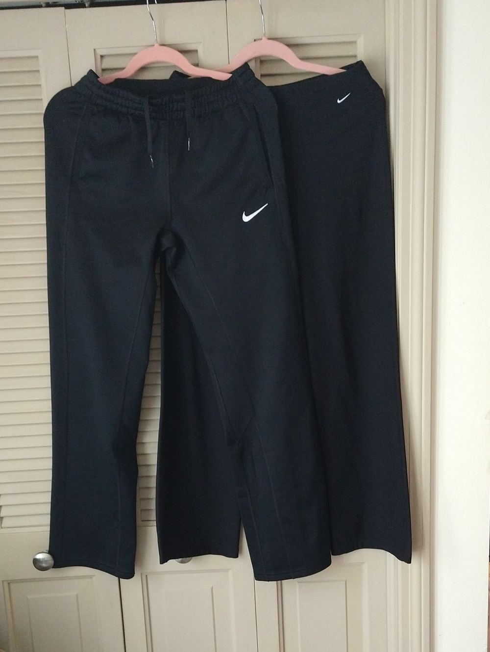 Two Nike Black Active Flare Pants@dry Fit-size XS-S